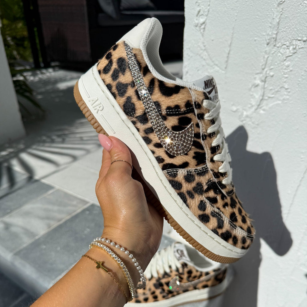 Swarovski X Nike Leopard Air Force 1