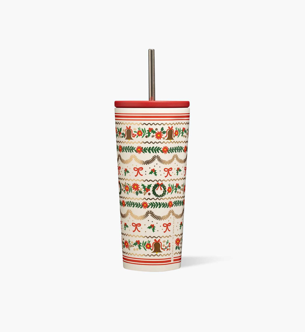 24 oz. Cold Cup - Holly Jolly